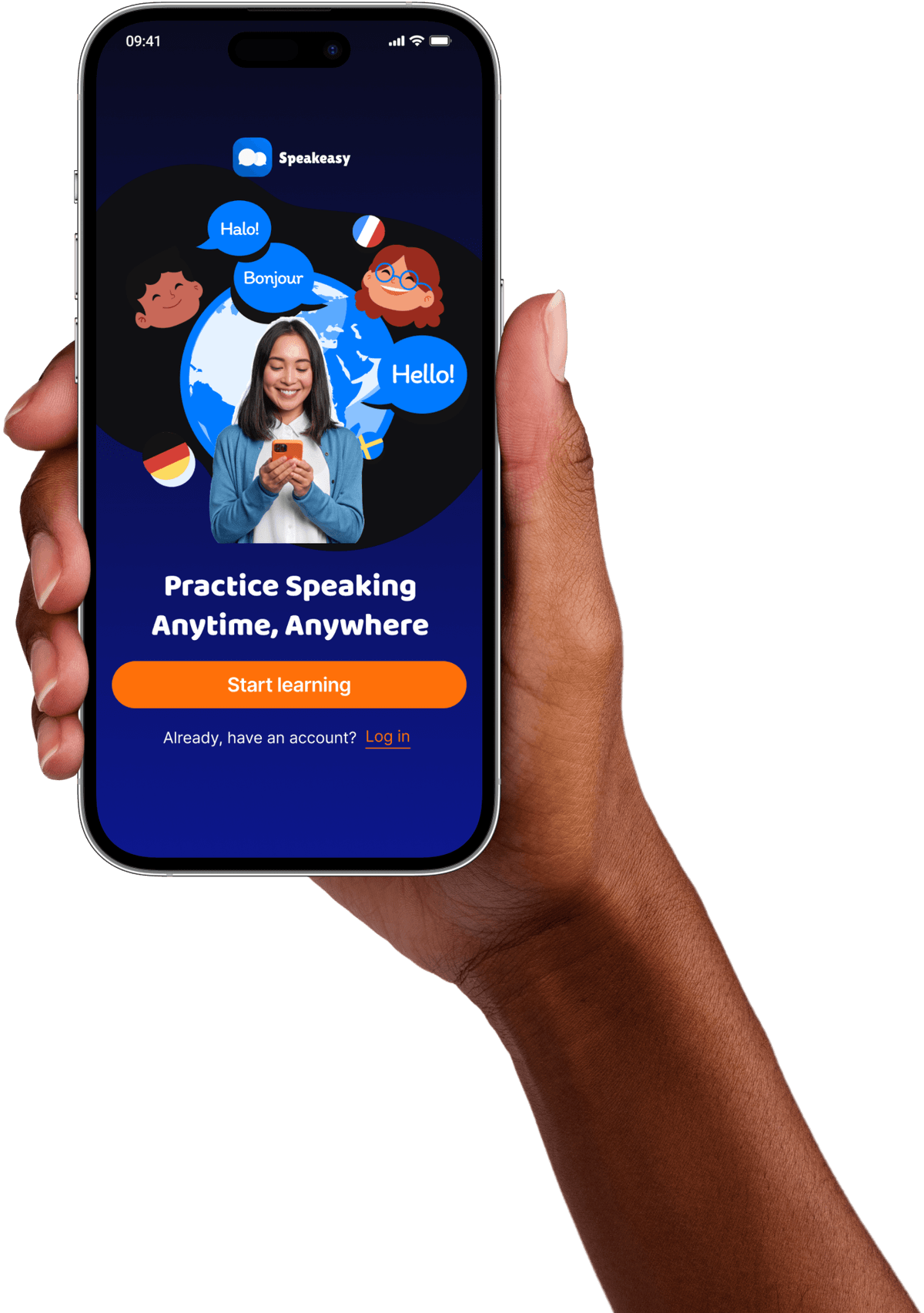 BeSpeaky App Interface